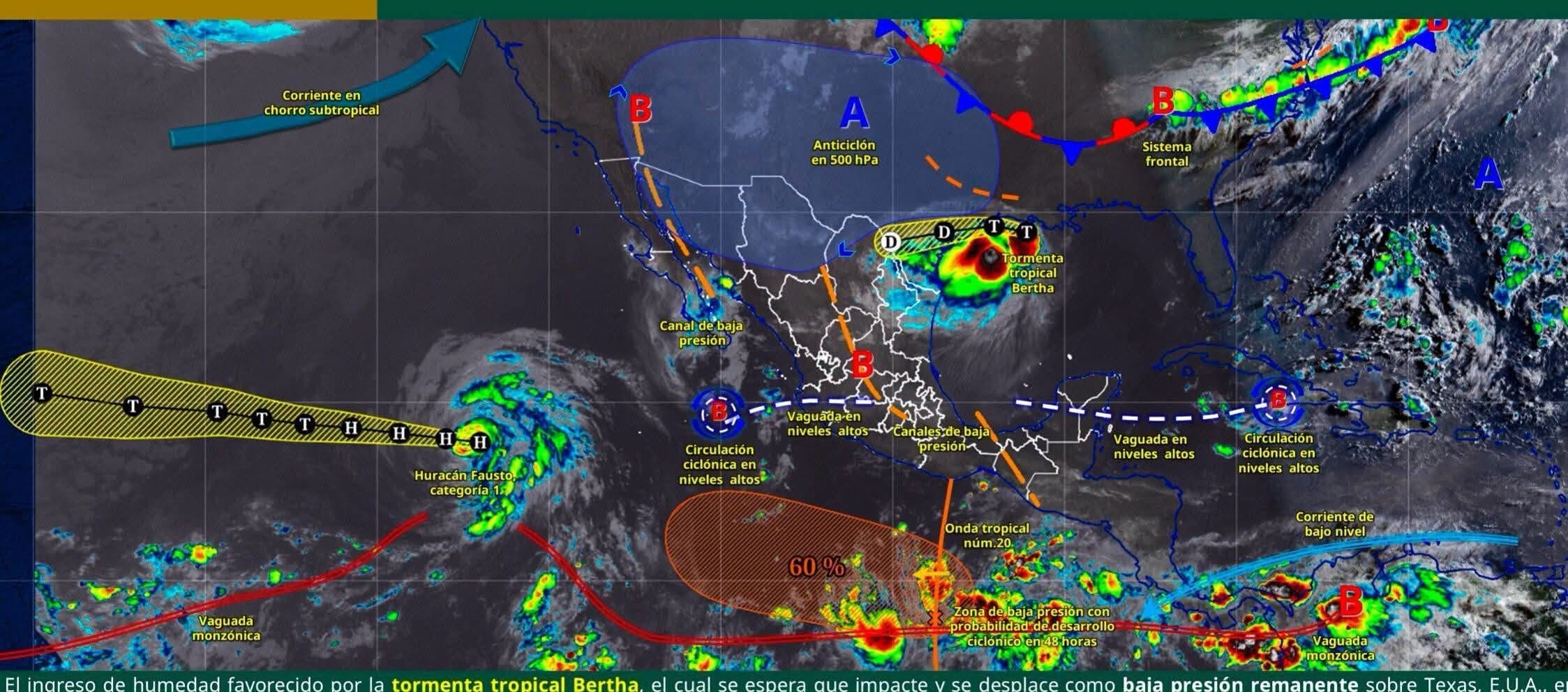 La CEPC pronosticó temperaturas de hasta 40°C en Chihuahua por una circulación anticiclónica, además de vientos fuertes y lluvias aisladas en diversas regiones.