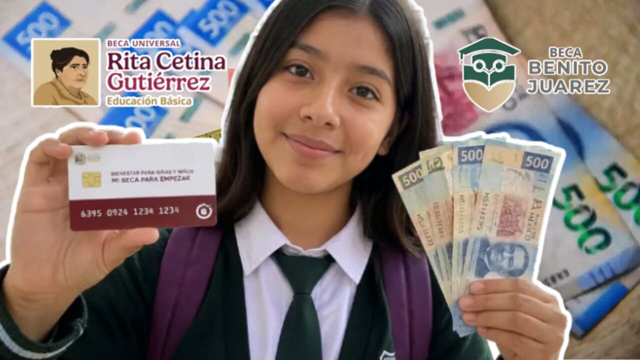 Las Becas Rita Cetina y Benito Juárez tendrán registro en septiembre. Conoce las plataformas oficiales y requisitos que deberán presentar las familias.