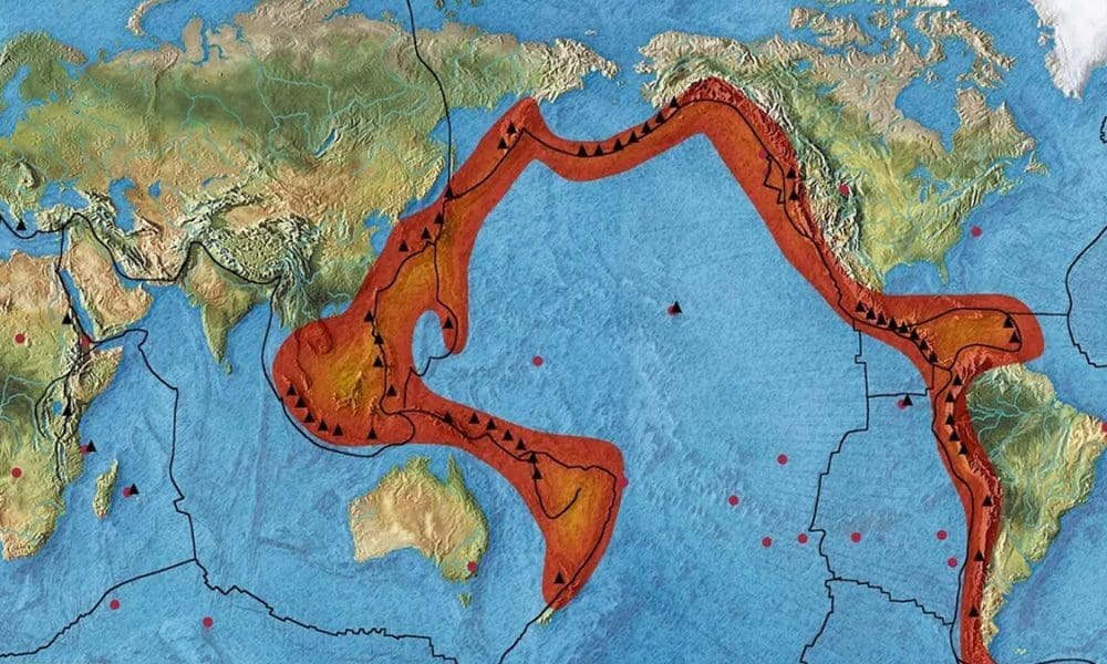 Conoce qué es el Cinturón de Fuego del Pacífico, por qué genera terremotos y qué riesgo sísmico enfrenta México tras el sismo de Colombia.