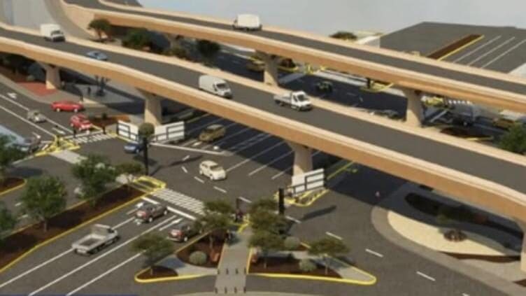 Los puentes Nogales-Industrias están prácticamente terminados y se prevé abrirlos a la circulación durante la mañana del 27 de agosto.
