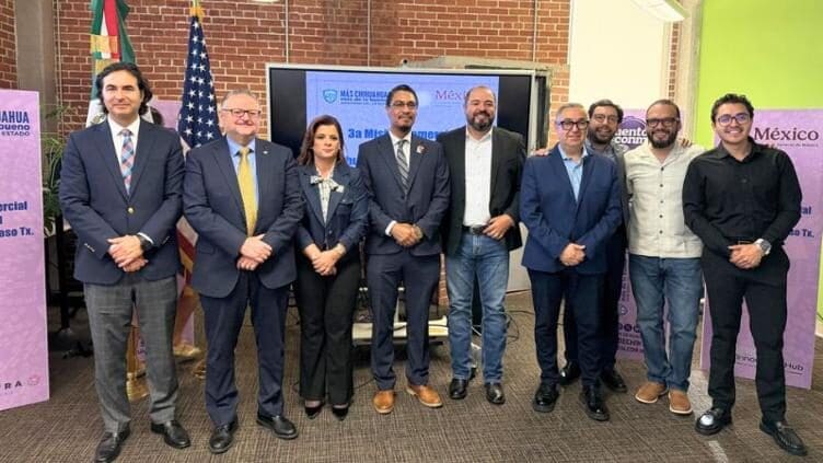 Arranca la Misión Comercial Binacional Chihuahua–El Paso para conectar productores de Chihuahua con nuevos mercados, socios comerciales e inversiones.