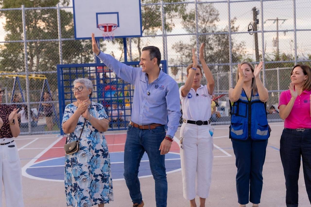 Marco Bonilla entregó la rehabilitación del parque de la colonia Mármol III, obra realizada con el Presupuesto Participativo y una inversión cercana a 4.6 millones de pesos.