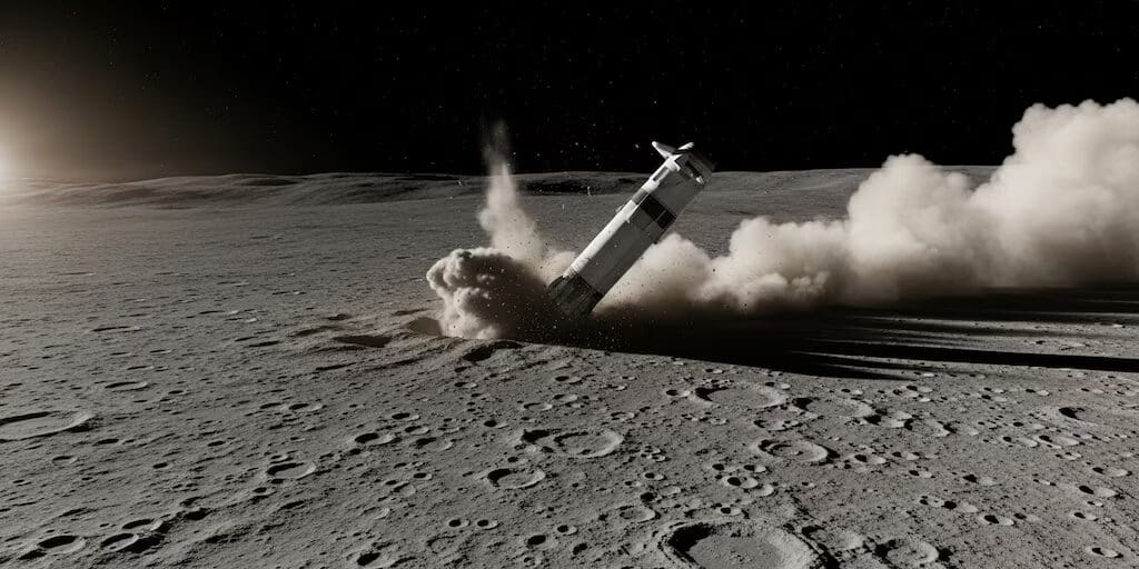 Un cohete de SpaceX impactó la Luna tras permanecer un año fuera de trayectoria; científicos confirmaron el choque mediante observaciones telescópicas.