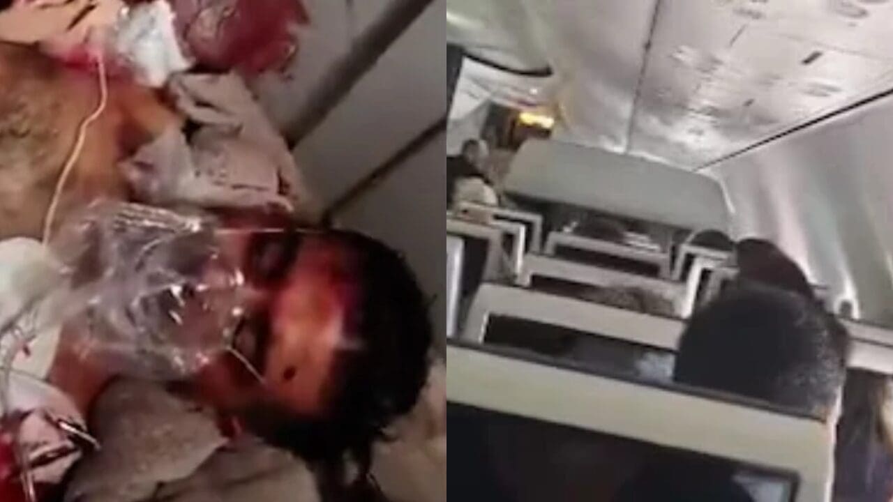 Video muestra los momentos de tensión vividos en el vuelo FZ1073 de Flydubai, que aterrizó de emergencia en Arabia Saudita tras un incidente en la cabina.
