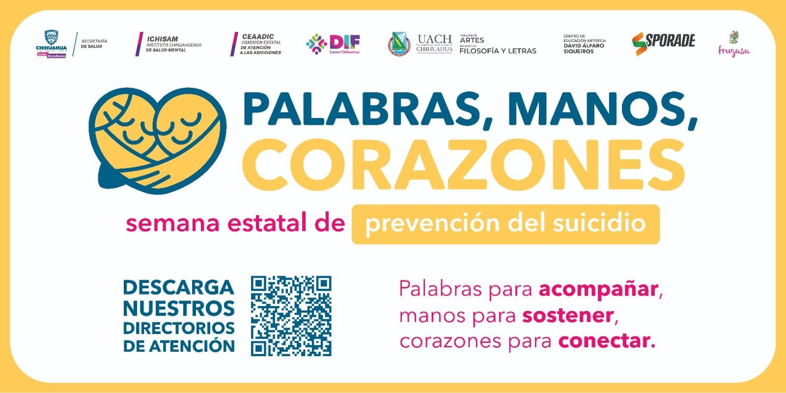El Impas anunció 16 días de actividades en Chihuahua para promover la prevención del suicidio, incluyendo la caminata “Luces por la Vida”.