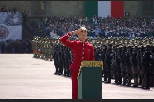 Claudia Sheinbaum afirmó durante el desfile de Independencia que México no será colonia ni protectorado y destacó la defensa de la soberanía nacional.