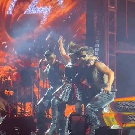 Alejandra Guzmán sufrió una lesión en la cadera durante un concierto en Veracruz, fue trasladada para recibir atención médica y confirmó después que se encontraba bien.