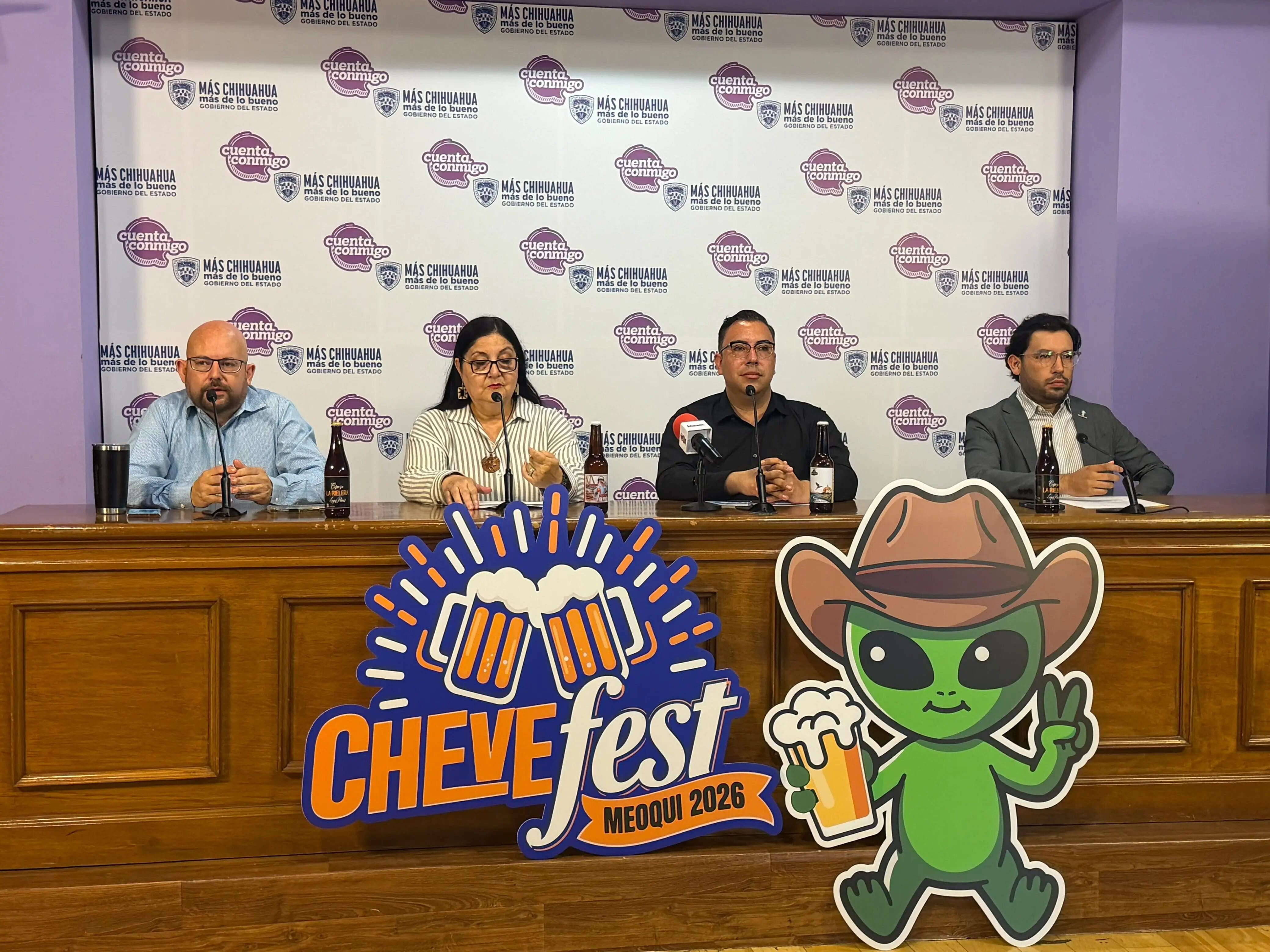 Cheve Fest Meoqui 2026 será este 3 de octubre con cerveza artesanal, gastronomía, música en vivo, actividades culturales y entrada para niños gratis.