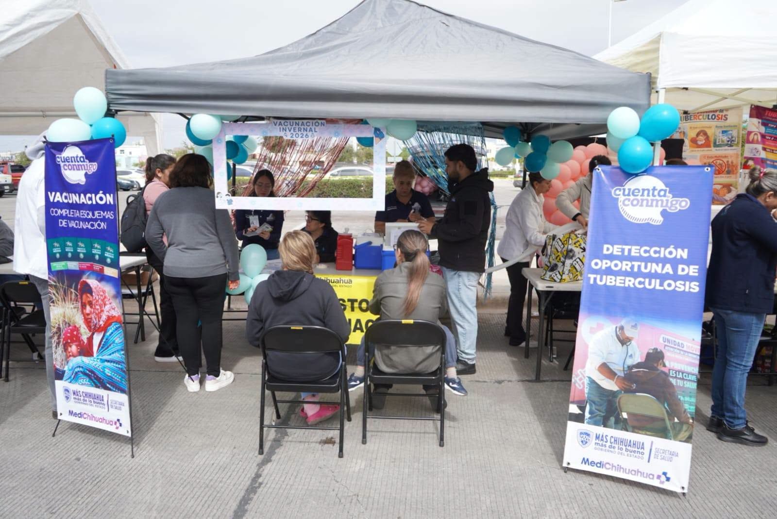 Benefician a cerca de 500 personas en Feria de Salud