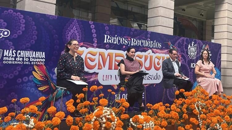 Conoce el programa del Día de Muertos en el Centro de Chihuahua: altares monumentales, conciertos gratuitos, exposiciones y desfile de catrinas del 28 de octubre al 2 de noviembre.