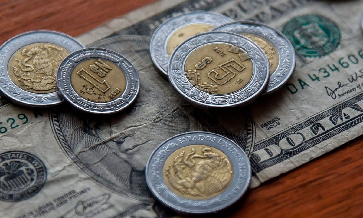 Peso mexicano se deprecia y cotiza por encima de las 18.50 unidades por dólar
